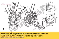 bout, flens, 8x80 van Honda, met onderdeel nummer 90053MG8000, bestel je hier online: