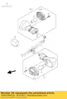 3560306G20, Suzuki, lampe assy, ??arrière suzuki dl 1000 2007 2008 2009 2010, Nouveau