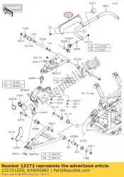 Qui puoi ordinare 01 piatto da Kawasaki , con numero parte 132721650: