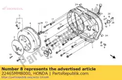 Aquí puede pedir orificio, embrague co de Honda , con el número de pieza 22465MM8000: