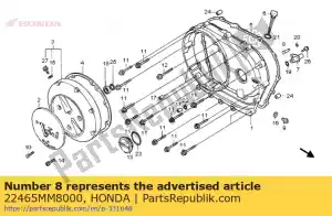 Honda 22465MM8000 orificio, embrague co - Lado inferior
