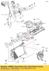 Qui puoi ordinare tappo-pressione-pressione en650aff da Kawasaki , con numero parte 490850012: