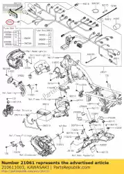 Aquí puede pedir rectificador ar80-a1 de Kawasaki , con el número de pieza 210611003: