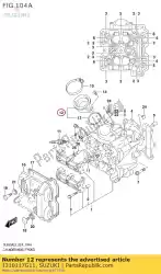 Aqui você pode pedir o conjunto de tubulação, entrada frontal em Suzuki , com o número da peça 1310117G11: