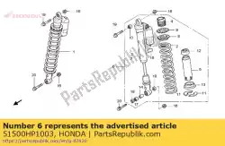 Aqui você pode pedir o conjunto de almofada, l fr em Honda , com o número da peça 51500HP1003: