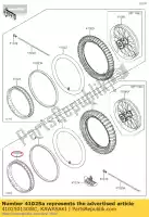 410250130WC, Kawasaki, felga, rr, 1,60x12, czarna kawasaki kx  a kx65 65 , Nowy