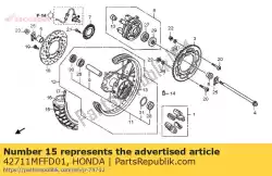Aquí puede pedir neumático, rr. (bridgestone) ( de Honda , con el número de pieza 42711MFFD01: