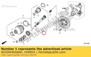 honda 40200HR6A60 zespó? wa?u, rr. ?mig?o - Dół