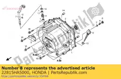 geen beschrijving beschikbaar op dit moment van Honda, met onderdeel nummer 22815HA5000, bestel je hier online: