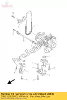 14B1316E0000, Yamaha, tuyau, livraison 5 yamaha yzf r 1000 2009 2010 2011 2012 2013 2014, Nouveau