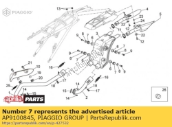 Aprilia AP9100845, Cichy blok, OEM: Aprilia AP9100845