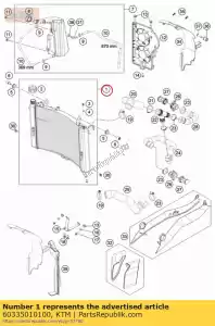 KTM 60335010100 refrigeratore d'acqua - Il fondo