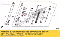 51447KZ3003, Honda, pier?cie?, korek uszczelnienia oleju honda  cbr cr crf fmx gl st vt vtx 125 250 450 500 600 650 900 1000 1100 1300 1500 1800 1989 1990 1991 1992 1993 1994 1995 1996 1997 1998 1999 2000 2001 2002 2003 2004 2005 2006 2007 2008 2009 2010 2011 2012 2013 2017 2018 2019 2020, Nowy