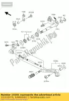 131610074, Kawasaki, hefboom-comp-change as kawasaki z  d sx e zx10r ninja k f j z1000 abs z1000sx 1000 , Nieuw