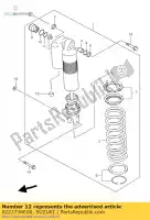 6222736E00, Suzuki, collar suzuki dr z rm 125 250 400 1998 2000 2001, New