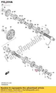 Suzuki 0916727003 podk?adka 27x36x2,5mm - Dół