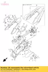 Qui puoi ordinare serranda, sedile da Yamaha , con numero parte 3L7247240000: