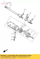 16G185400000, Yamaha, zespó? krzywki zmiany biegów yamaha xj xjf 900, Nowy