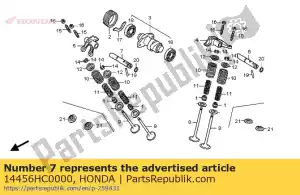 Honda 14456HC0000 as, ex. rocker een - Onderkant