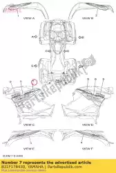 Aqui você pode pedir o emblema 4 em Yamaha , com o número da peça B31F178430: