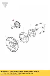 Qui puoi ordinare ingranaggio, folle di avviamento da Triumph , con numero parte T1220121: