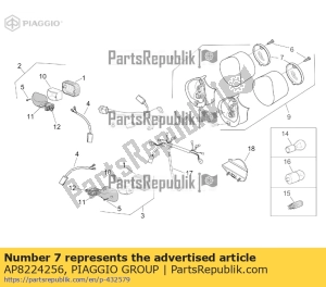 aprilia AP8224256 fenster - Unterseite