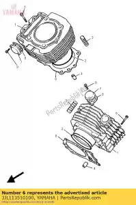 yamaha 3JL113510100 guarnizione, cilindro - Il fondo