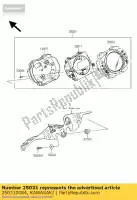 250310084, Kawasaki, meter-assy zx1000d6f kawasaki zx 1000 2006 2007, Novo