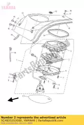 Here you can order the speedometer assy from Yamaha, with part number 5C4835103000: