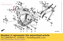 Aqui você pode pedir o guia, cabo em Honda , com o número da peça 50128MENA70:
