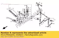 45157MAS000, Honda, braçadeira, r fr brk ho honda cbr fireblade rr cbr900rr 900 , Novo