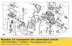 hendel set, pomp van Honda, met onderdeel nummer 16033MENA01, bestel je hier online: