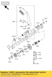 Here you can order the bracket from Kawasaki, with part number 110511210: