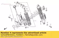 52410MK4003, Honda, amortisseur comp., arrière honda xbr  s xbr500 xbr500s 500 , Nouveau