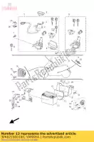 3PK821000100, Yamaha, bateria (ytx9-bs) yamaha fz fzr szr tt vp xj xt xtz yp 125 250 300 400 600 660 750 1989 1990 1991 1992 1993 1994 1995 1996 1997 1998 1999 2000 2001 2002 2005 2006 2007 2008 2009 2010 2011 2012 2013 2015, Nowy