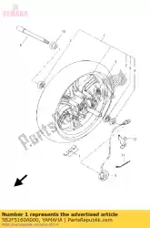 Qui puoi ordinare cast di ruote assy da Yamaha , con numero parte 5B2F5160A000: