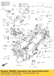 Aquí puede pedir fusible, cuchilla, 25a sc300aef de Kawasaki , con el número de pieza 26006Y005: