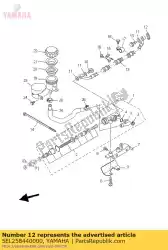 Ici, vous pouvez commander le rondelle de verrouillage auprès de Yamaha , avec le numéro de pièce 5EL258440000: