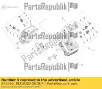 872696, Piaggio Group, la soupape d'échappement moto-guzzi audace audace 1400 carbon abs california eldorado eldorado 1400 abs (apac) eldorado 1400 abs (usa) griso griso s e norge sport stelvio zgukdh00 zgulc000 zgulc001 zgulca00 zgulcb00 zgulcb0001 zgulce00 zgulcu00 zgulcu01 zgulcua0 zgulcub001 zgulcu, Nouveau