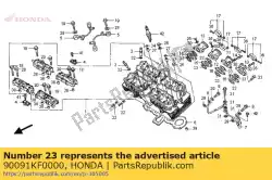 Qui puoi ordinare bullone, flangia, 6x25 da Honda , con numero parte 90091KF0000: