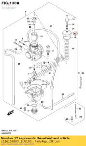 suzuki 1326103B00 cobrir - Lado inferior