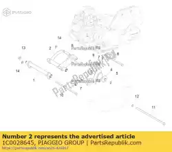 Qui puoi ordinare schwingarm da Piaggio Group , con numero parte 1C0028645: