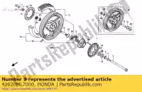 42620ML7000, Honda, nenhuma descrição disponível no momento honda vfr 750 1986 1987 1989, Novo