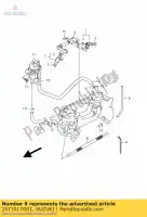 1573017G01, Suzuki, aanvoerleiding a suzuki sv  dl vstrom s u3 a u sa aue su sua ua ue au3 sf sv650ns dl650 v strom dl650a sv650nsnasa sv650sa sv650s 650 , Nieuw