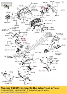 kawasaki 920390048 rivet zg1400a8f - Bottom side