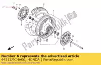 44312MCHA00, Honda, geen beschrijving beschikbaar op dit moment honda vtx 1800 2004 2005 2006, Nieuw