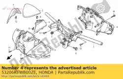 Ici, vous pouvez commander le aucune description disponible pour le moment auprès de Honda , avec le numéro de pièce 53206KTWB00ZE: