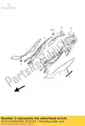 Aqui você pode pedir o capa, moldura, l em Suzuki , com o número da peça 4721144H00YAY: