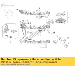 Here you can order the toolkit from Piaggio Group, with part number 894056: