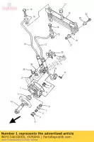 4KM134610000, Yamaha, placa, adaptador yamaha xj 600 900 1995 1996 1997 1998 1999 2000 2001 2002, Nuevo